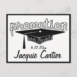 Het Pet van de Typografie van het Afstuderen van d Briefkaart