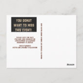 Het Pet van het afstudeerder Afstuderen geen spare Briefkaart (Achterkant)