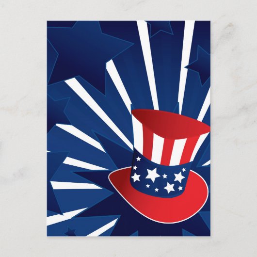 Het pet van oom Sam Briefkaart (Voorkant)