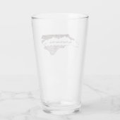 Het Pete Kaliner Show pint glas (Achterkant)