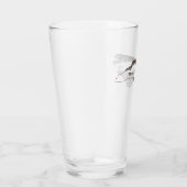 Het Pete Kaliner Show pint glas (Rechts)