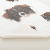 HET PHALENE PAPILLON SHERPA DEKEN (3/4)
