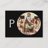 HET PHILOSOPHY-Monogram, zwart goud Visitekaartje (Achterkant)