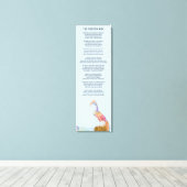 Het Phoenix Way gedicht op gewikkeld doek Canvas Afdruk (Insitu (Houten vloer))