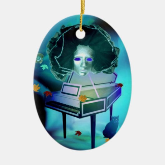 Het Pianist Meringue Ornament (Voorkant)