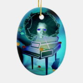 Het Pianist Meringue Ornament (Achterkant)