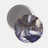 Het piano afstoffen magneet (Voorkant / Achterkant)