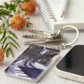 Het piano afstoffen sleutelhanger (Voorkant Rechts)