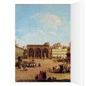 Het Piazza della Signoria in Florence (Binnen (Links))
