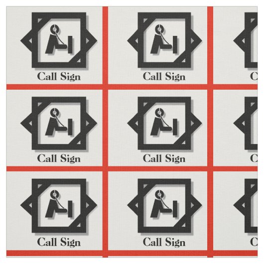 Het pictogram van de RadioExploitant van het am pa Stof (Swatch)