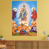 Het pictogram van de Verrekte Druk van het Canvas (Insitu (Woonkamer))