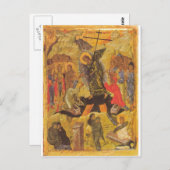 Het Pictogram van de verrijzenis Briefkaart (Voorkant / Achterkant)