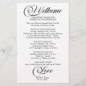 Het pictogram van de Wigerroute van het huwelijk C Briefpapier (Achterkant)