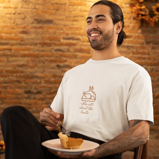 Het pictogram van Turkije over de Thanksgiving van T-shirt