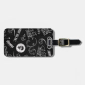 Het Pictogrampatroon van Goonies Bagagelabel (Voorkant horizontaal)