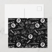 Het Pictogrampatroon van Goonies Briefkaart (Voorkant / Achterkant)