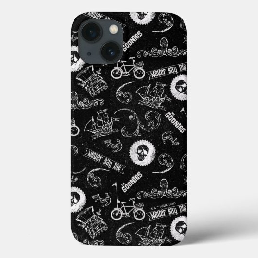 Het Pictogrampatroon van Goonies Case-Mate iPhone Case (Achterkant)
