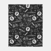 Het Pictogrampatroon van Goonies Fleece Deken (Voorkant)