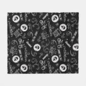 Het Pictogrampatroon van Goonies Fleece Deken (Voorkant (Horizontaal))