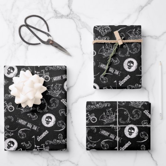 Het Pictogrampatroon van Goonies Inpakpapier Vel (Voorkant)