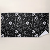 Het Pictogrampatroon van Goonies Strandlaken (Voorkant)