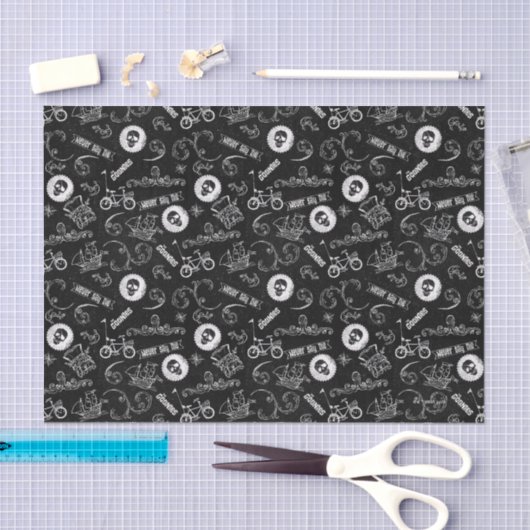 Het Pictogrampatroon van Goonies Tissuepapier (Craft)