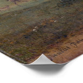 Het Piebald-paard Poster (Hoek)