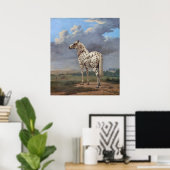 Het Piebald-paard Poster (Thuiskantoor)