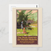 Het piek district voor afbeeldingen  Poste Briefkaart (Voorkant / Achterkant)