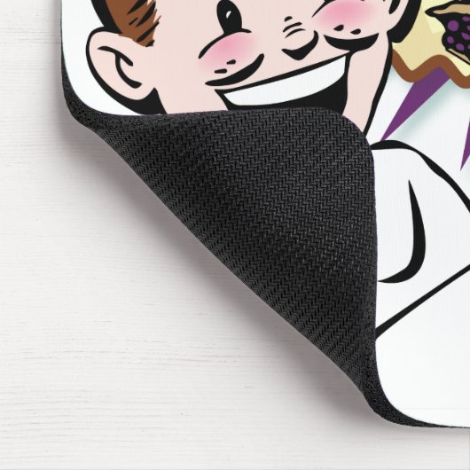 Het piene gat muismat (Hoek)