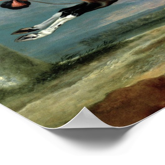 Het pietbald-paard 'Ceheld' fokken Poster (Hoek)