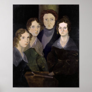 Het pilootportret van de Bronte-familie Poster