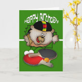 Het Pingpong van de de sportPingpong van de Kaart (Gele Bloem)