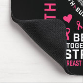 Het Pink Best Friend Breast Cancer Awareness Shirt Muismat (Hoek)