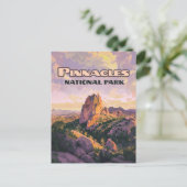 Het Pinnacles National Park in Californië Briefkaart (Staand voorkant)