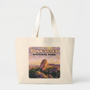 Het Pinnacles National Park in Californië Grote Tote Bag