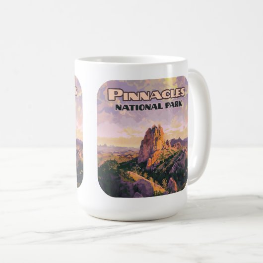 Het Pinnacles National Park in Californië Koffiemok (Voorkant rechts)
