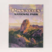 Het Pinnacles National Park in Californië Legpuzzel (Verticaal)