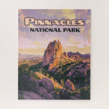 Het Pinnacles National Park in Californië