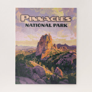 Het Pinnacles National Park in Californië Legpuzzel