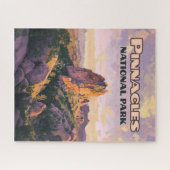 Het Pinnacles National Park in Californië Legpuzzel (Horizontaal)