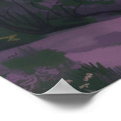 Het Pinnacles National Park in Californië Poster (Hoek)