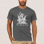 Het Pirate Bay-T-shirt T-shirt (Voorkant)