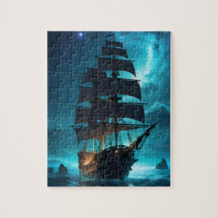 Het piratenschip legpuzzel