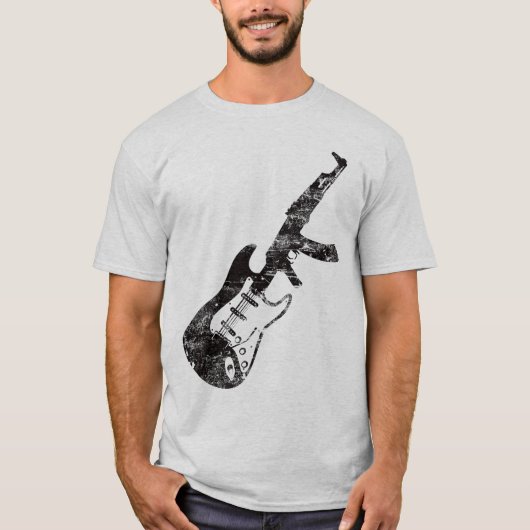 Het Pistool-Gibson (geen tekst) T-shirt (Voorkant)