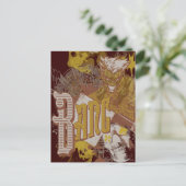 Het Pistool Joker/Bang Carnival Collage Briefkaart (Staand voorkant)