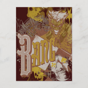 Het Pistool Joker/Bang Carnival Collage Briefkaart