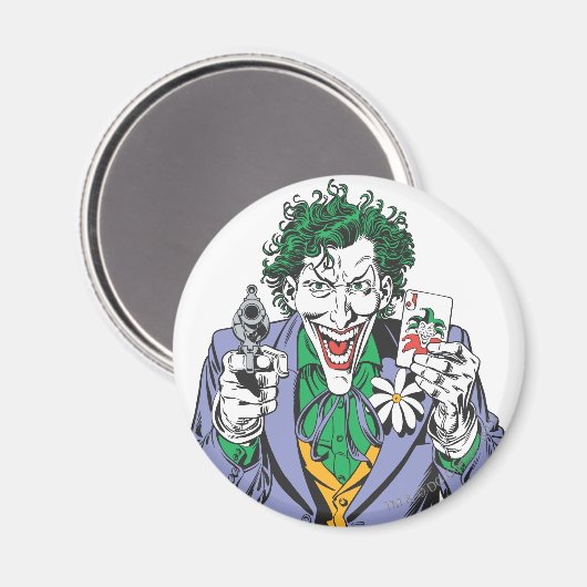 Het Pistool Joker Points Magneet (Voorkant / Achterkant)