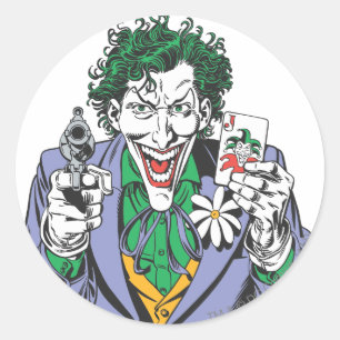 Het Pistool Joker Points Ronde Sticker