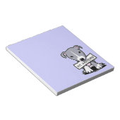 Het pitbull-Notitieblok van de pit gebeurt Notitieblok (Schuin)